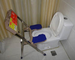 toilet converter, squatting platform