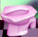 Turkish toilet, pedestal squat toilet, alafranga