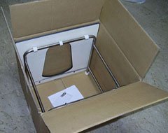 toilet squatting platform packed in box